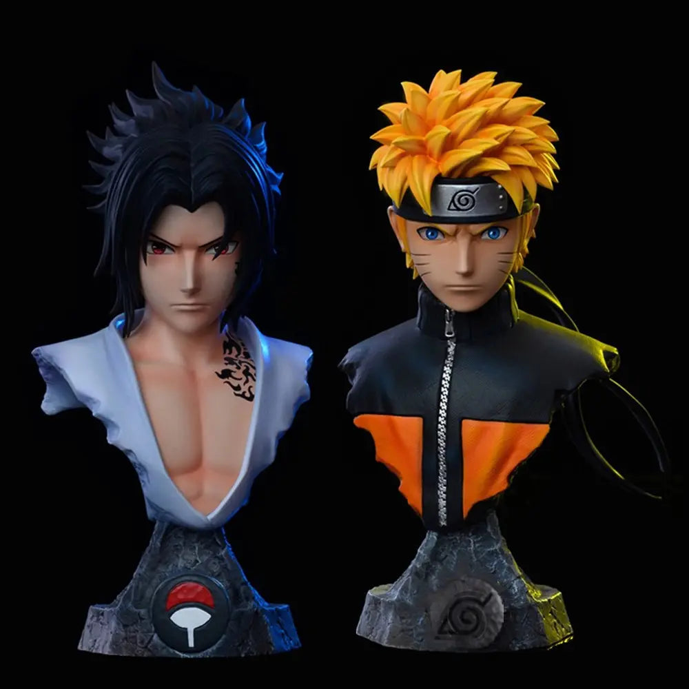 Naruto Shippuden Desk Head Figures