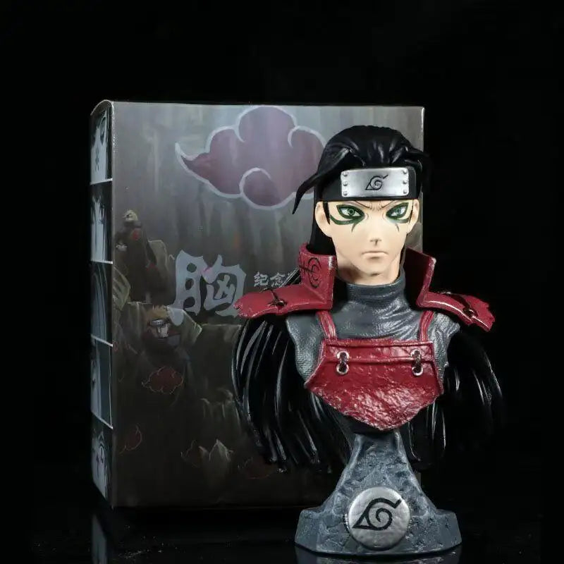 Naruto Shippuden Desk Head Figures